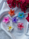 Petal Loop Flower Claw Clip