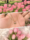 Blush Tulip Necklace
