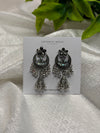 Rainbow Crystal Jhumka Earrin