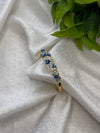 Azure Bloom Adjustable Bracelet