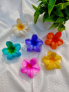 Medium Size Floral Claw Clip