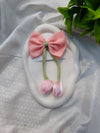 Tulip Bow (peach)