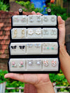 12 Pair Premium Korean Style Stud Earrings Collection