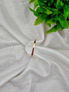 Anti Tarnish Golden Honeycomb Textured Minimalist Bracelet