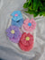 Furry Floral Soft Plush Flower Scrunchie