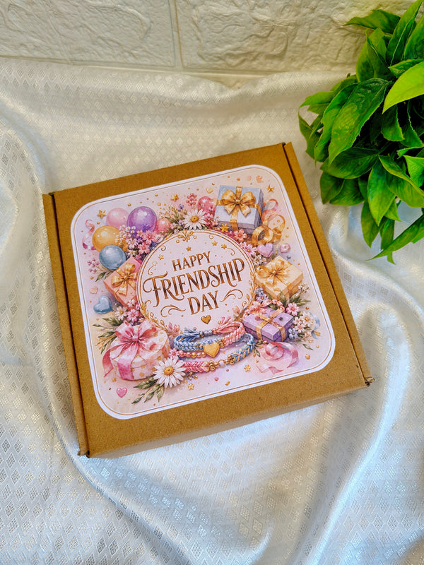 Cute Friendship Day Hamper Box