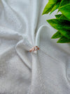Everlasting Love Twin Heart Stone Anti-Tarnish Ring