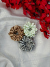 Mocha Scrunchies Combo (pack of 3)