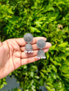 Oxidised Silver Earings