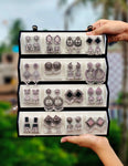 16 Pair Mixed Oxidised Earrings Set