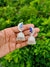 Enamel Peacock Design Silver Jhumka Earrings