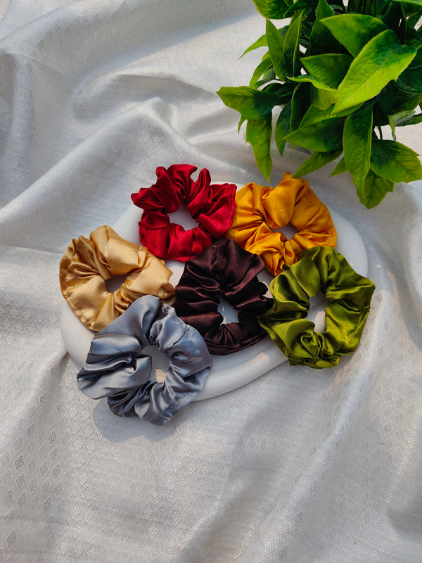 Satin Scrunchies
