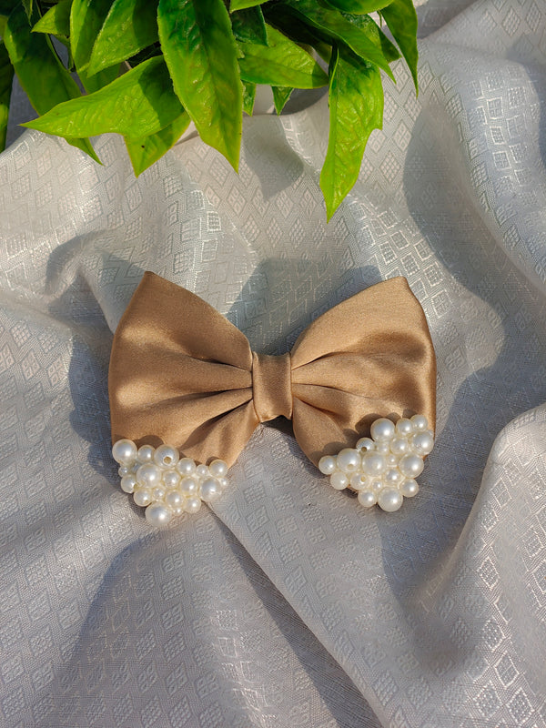 Pearl Hair Bow