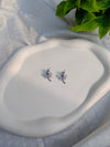 Crystal Dragonfly Stud Earrings