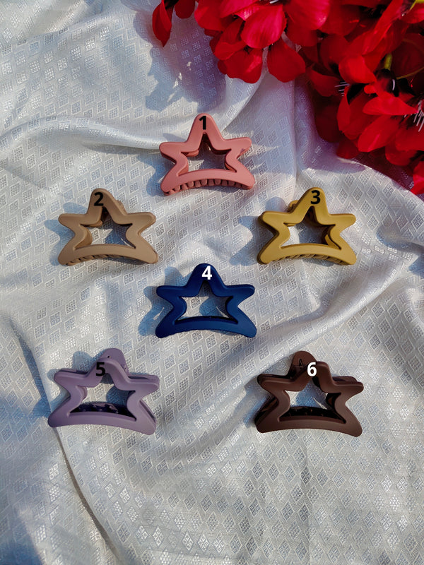 Cute & Stylish Star Clips