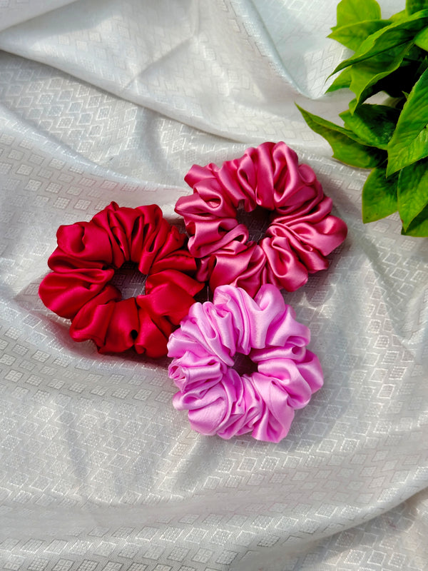 Premium Satin Scrunchies