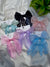 Daisy Printed Pearl Bow