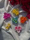 Double Daisy Flower Claw Clips