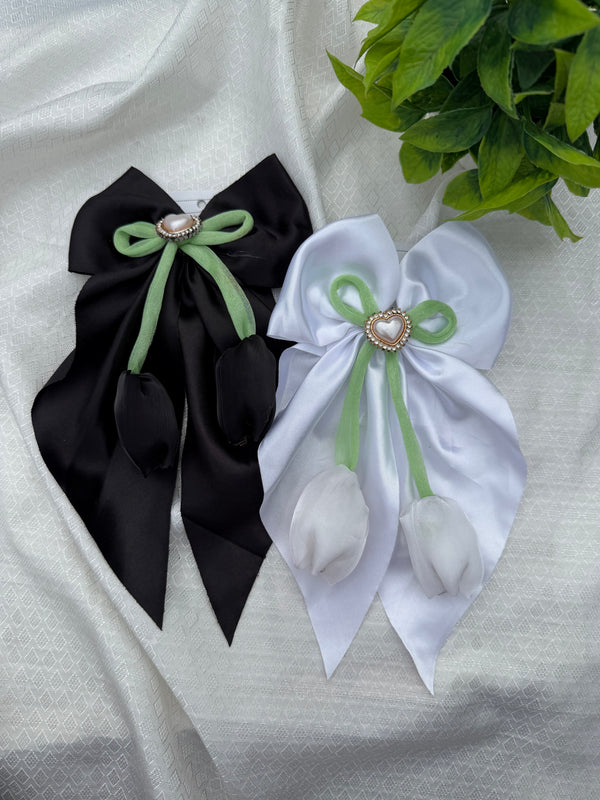 Premium Satin Tulip Bow