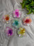 Holographic Flower Hair Claws