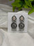 Divine Radha Krishna Jhumka Earrings
