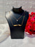 Premium Twisted Bar & Solitaire Layered Anti-Tarnish Necklace