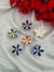 Elegant Floral Glossy Finish Hair Clips for Women