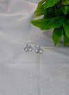 Pearlescent Floral Earrings