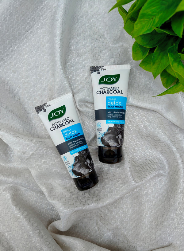 Joy Charcoal Deep Detox Face Wash