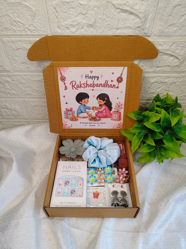 Festive Glam Rakhi Hamper