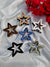 Aesthetic Matte Star-Shaped Dual Tone Hair Claw Clips