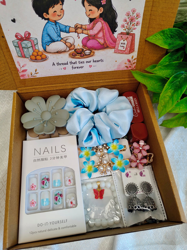 Festive Glam Rakhi Hamper