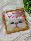 I Love You Kitty Outside Box Sticker